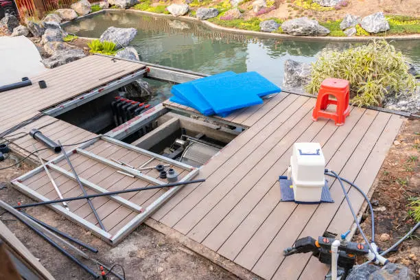 How to Clean Pond Filter in Mandeville, LA